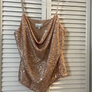 Camisole sequin top